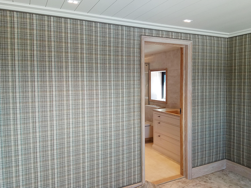 Ściany tapicerowane